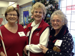 Langley Christmas Bureau Carol, Freda & Bev 2014